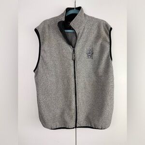 Polartec Style 686 Straight Down Whistling Straits Vest Made in USA Size L Gray